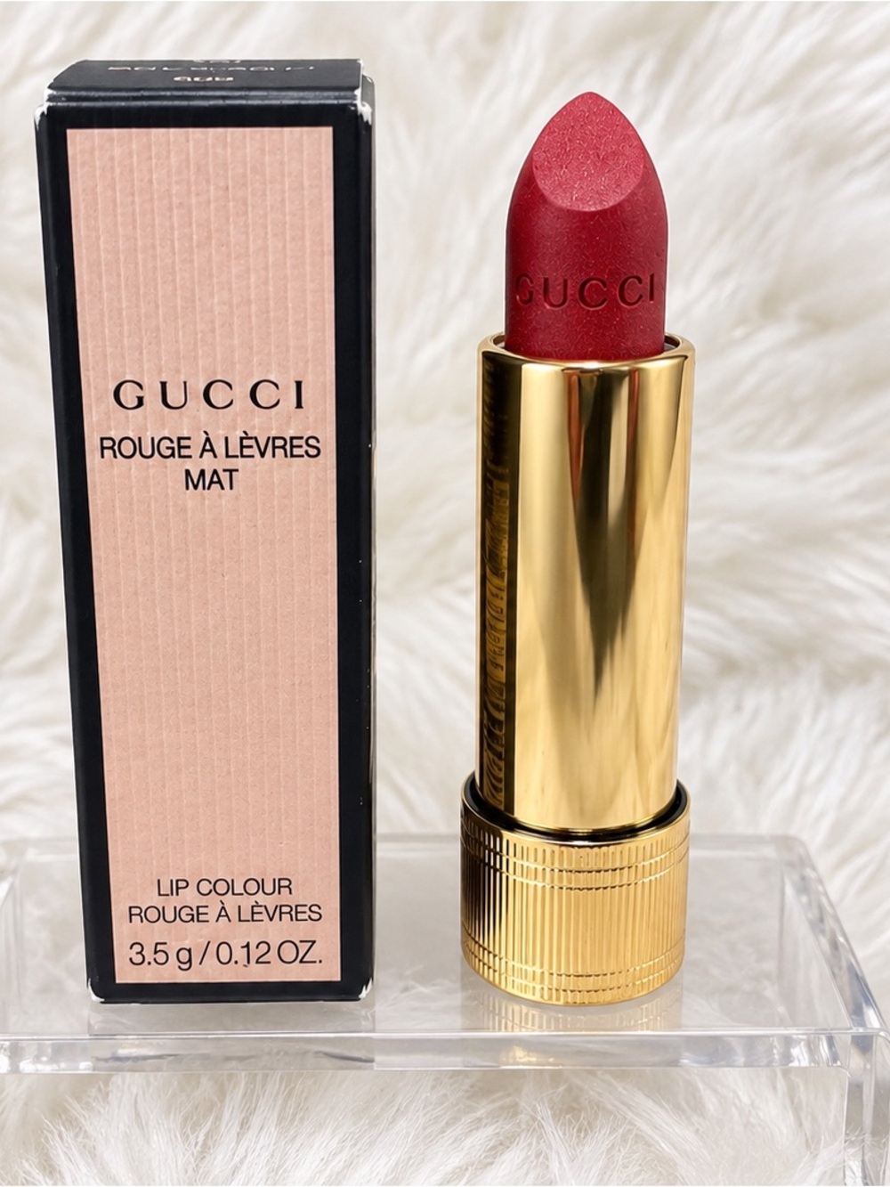 Gucci Rouge à Lèvres Mat Matte Lipstick #509 Janie Scarlet